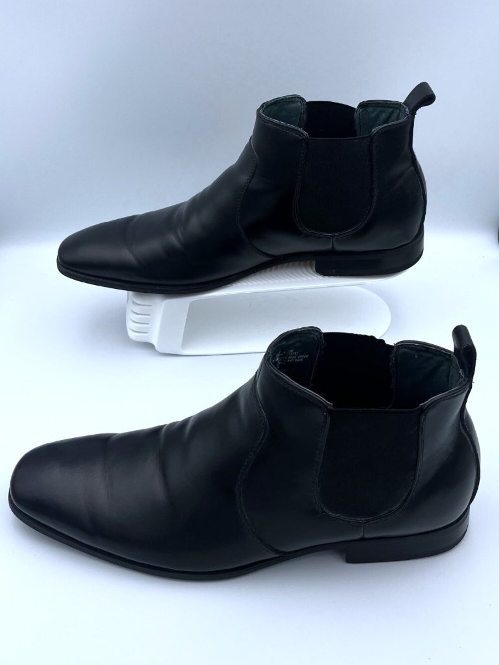 Giorgio Brutini - Men's Black Leather Ankle Boots Shoes – Size 10M
